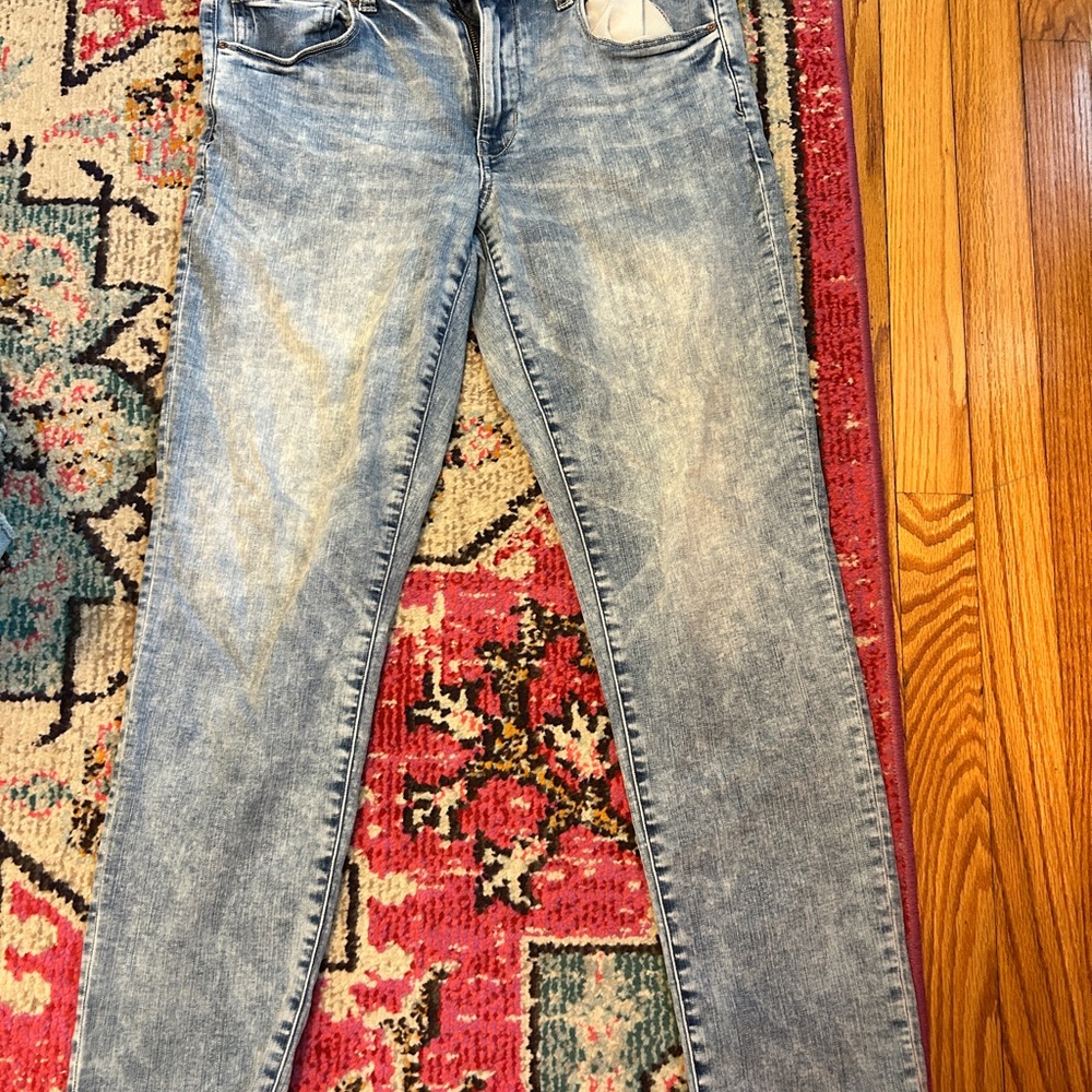 American Eagle Outfitters Light Blue Skinny Jeans